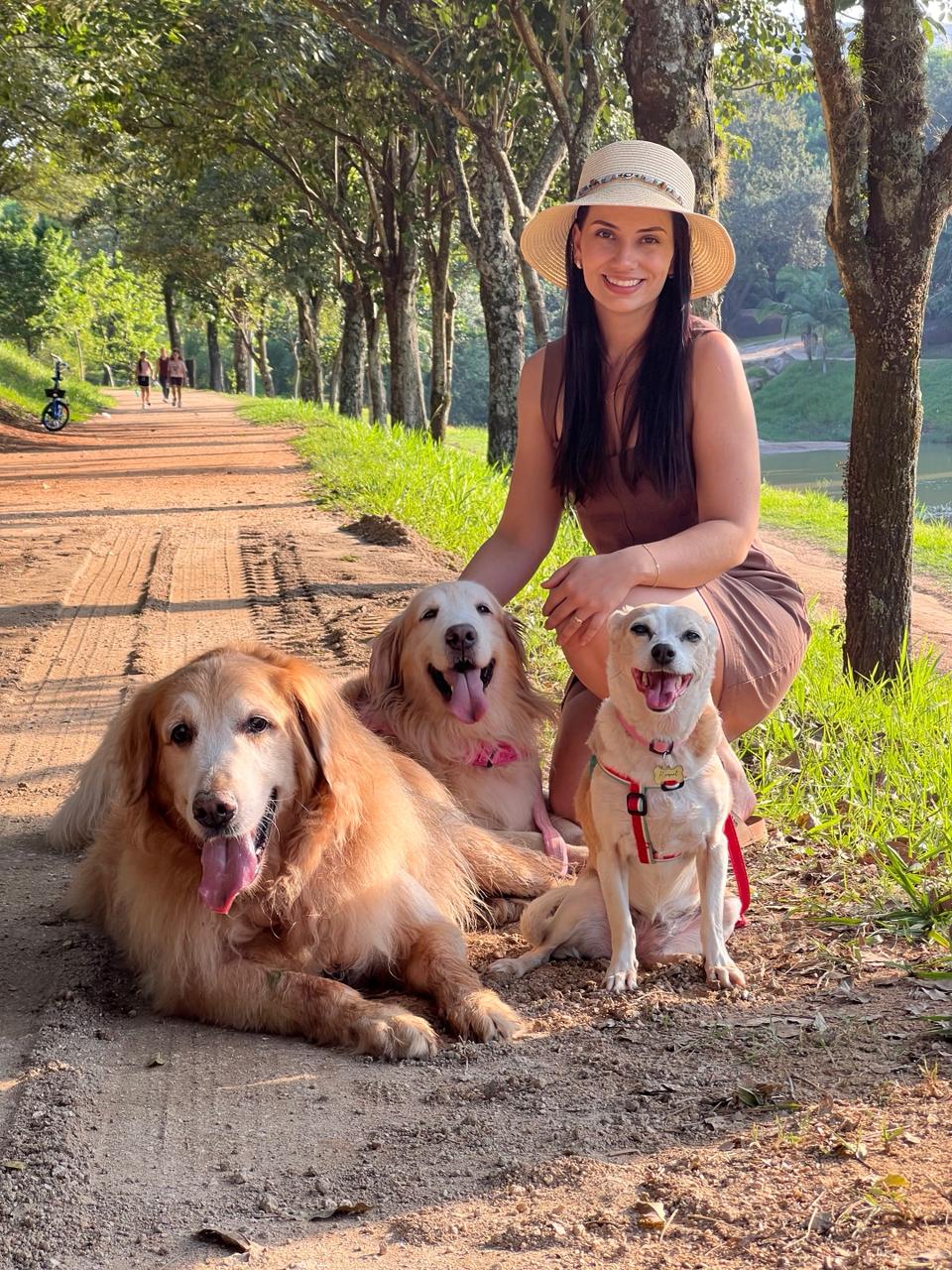 Cão hospedado feliz na Casa Pet Votorantim, hospedagem para cães em Votorantim SP